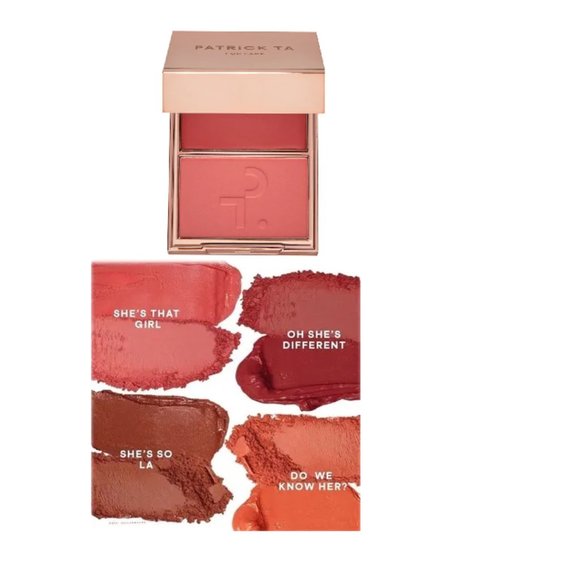 NIB ✅ Patrick Ta SHE'S THAT GIRL Double Take Duo Crème & Powder Blush ✨ NIB - Picture 6 of 10